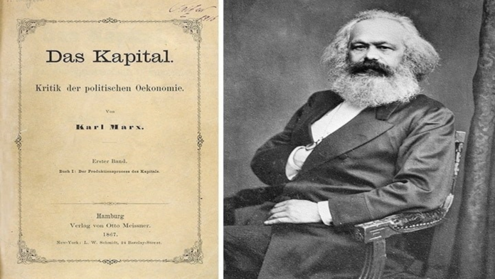 o capital de karl marx capa