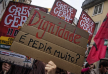 GREVE GERAL À VISTA