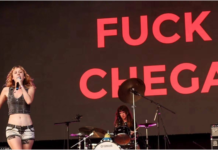 “FUCK CHEGA” DISSERAM ELAS