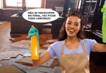 A EMPREGADA DA LIMPEZA