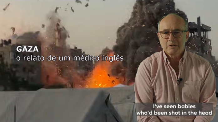 gaza relato de um médico